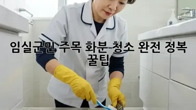 🏡✨ 임실군민 주목! 화분 청소 완전 정복 꿀팁 🌿💦